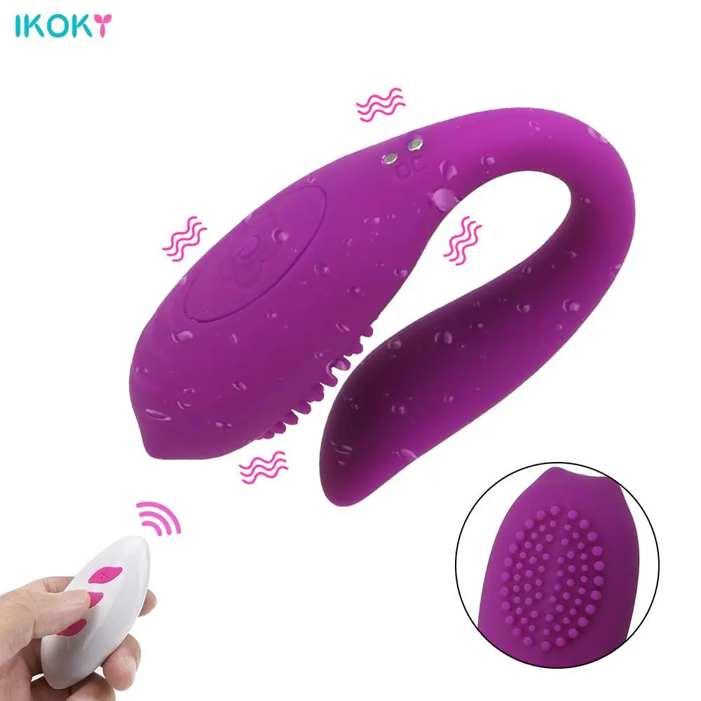 Гибкий U вибратор для женщин анальный Вагина Стимулятор клитора Секс игрушки