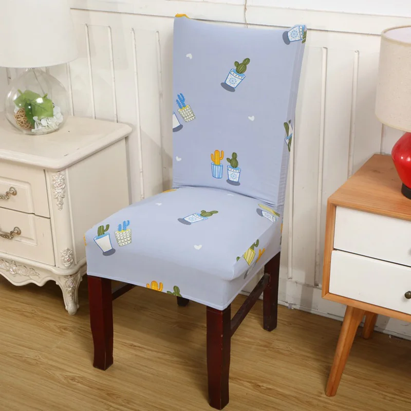 Современный минималистичный чехол для украшения столовой растягивающийся