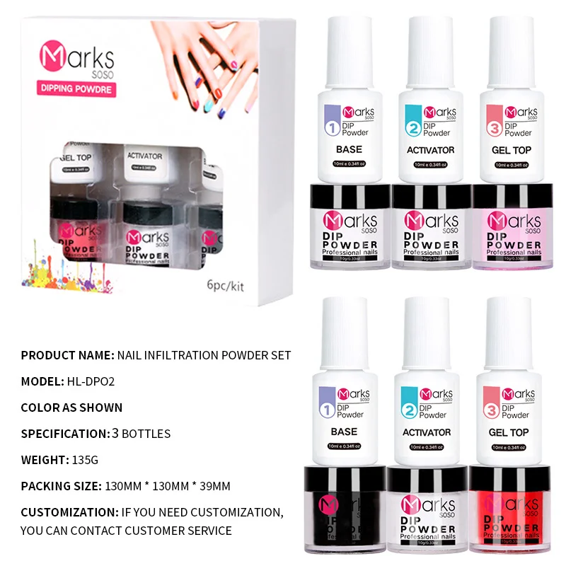 

Women Manicure DIY Nail Gel Nails Manicure Set Infiltration Powder Bottom Nail Polish Nail Gel Make up Kit
