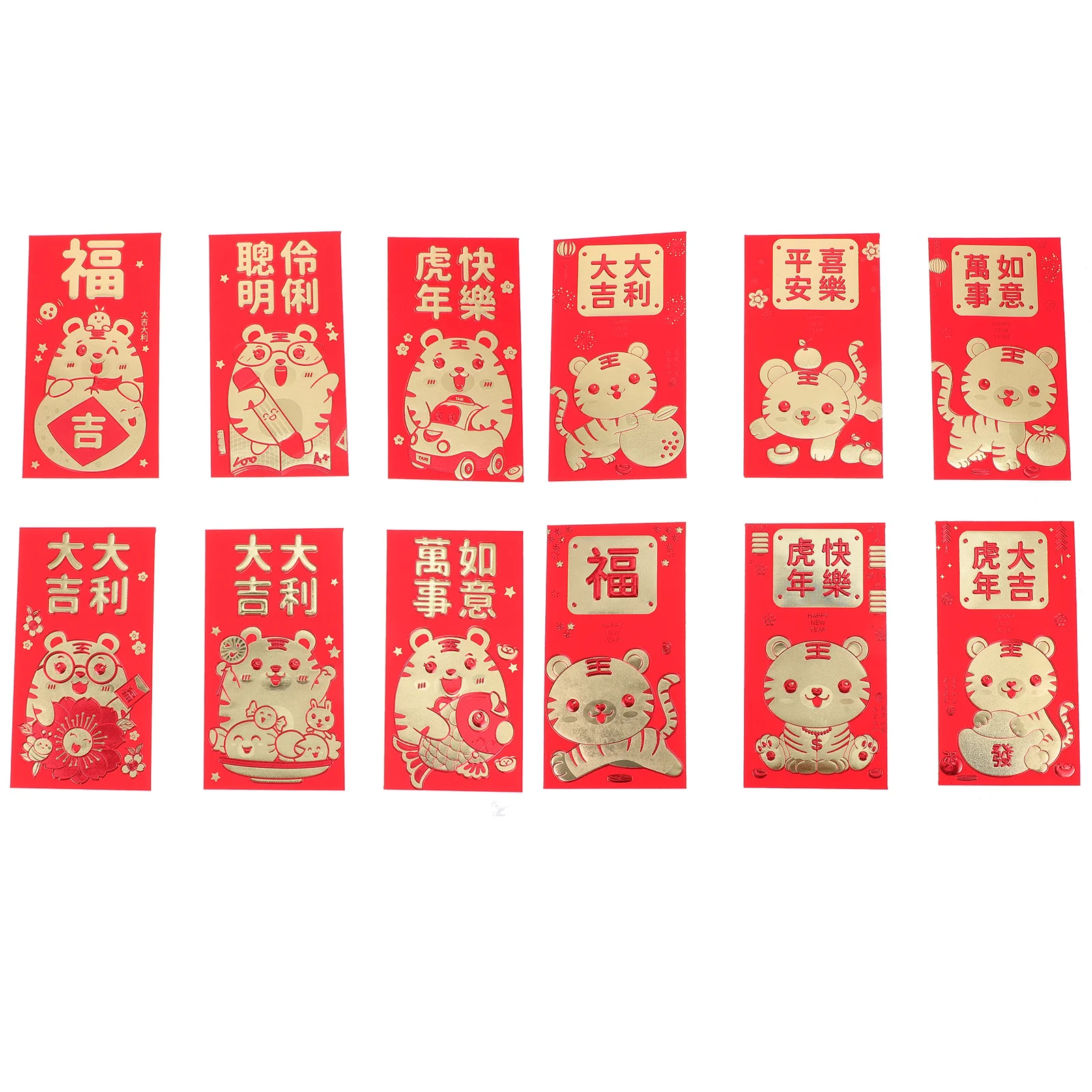 Бумажные карманы для денег красные конверты весеннего фестиваля креативные