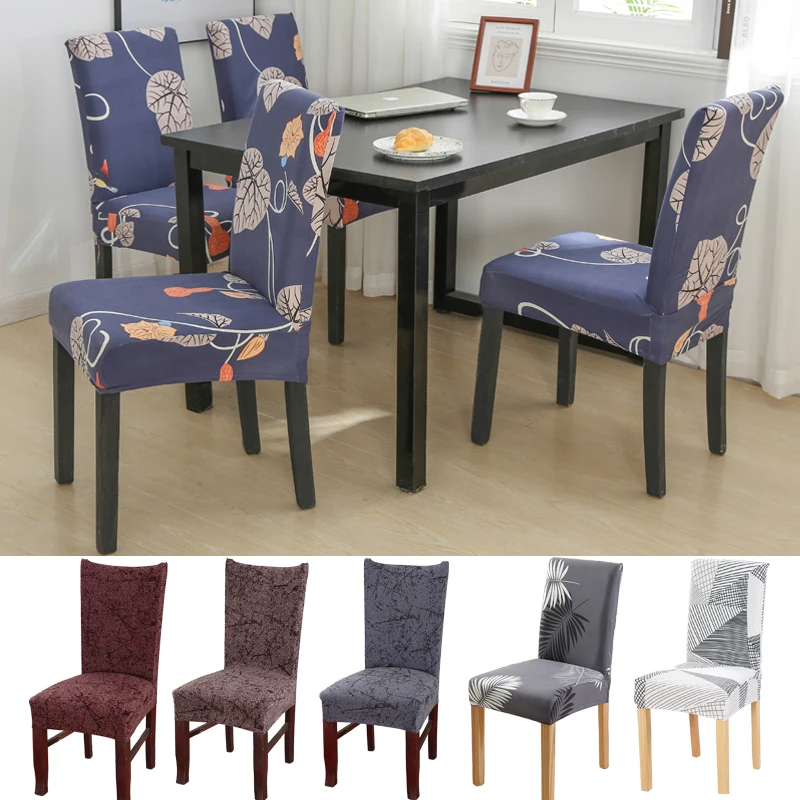 Новый Стиль чехол для кресла спандекс столовой современный эластичный материал