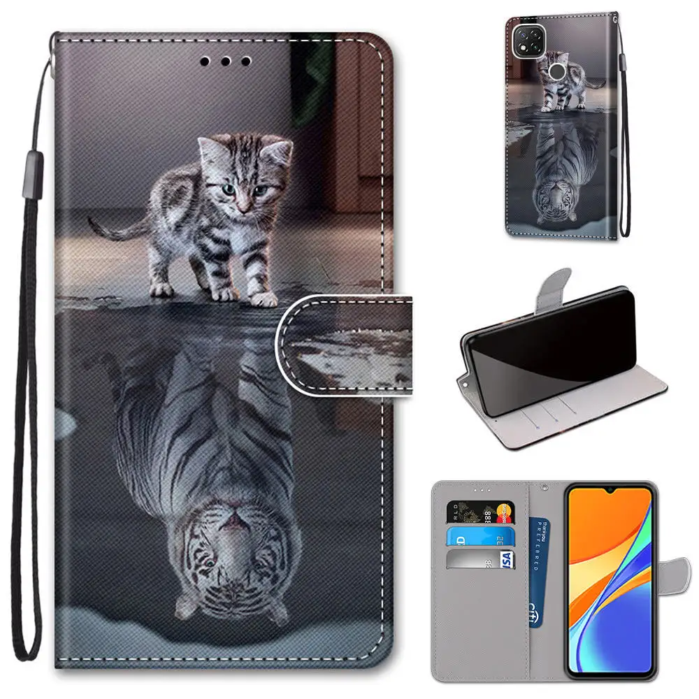 for realme 5 5s 5i c3 c3i 6i case leather card cute phone cover for realme narzo 10 10a 20a cover coque flip bumper funda book free global shipping
