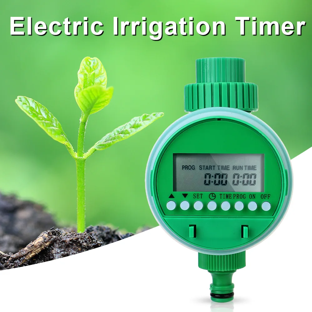 

Electronic Valve Watering Control Device Lcd Display Garden Watering Timer Automatic Irrigation Controller Intelligence