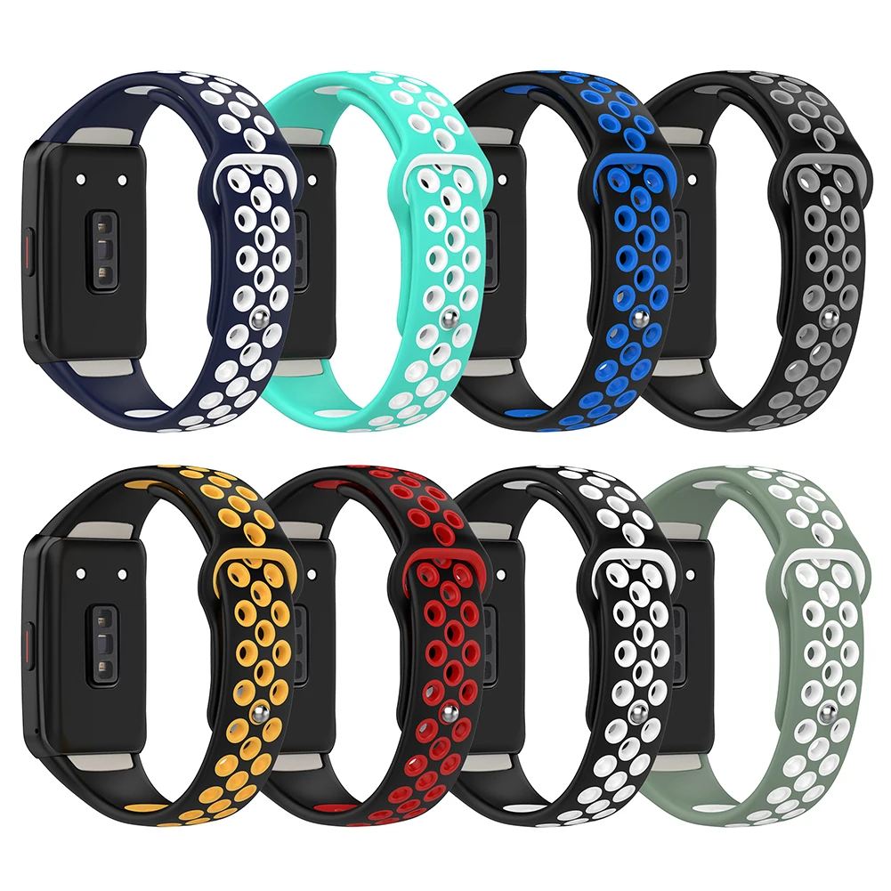 

Smart Watch Soft TPU Strap For Huawei band 6 /HONOR band 6 Smart Wristband Replacement Bracelet Watch Accessories