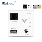 Настенный роутер Wallpad, Wi-Fi ретранслятор, USB-зарядное устройство, функциональная клавиша для модулера, только 52*52 мм