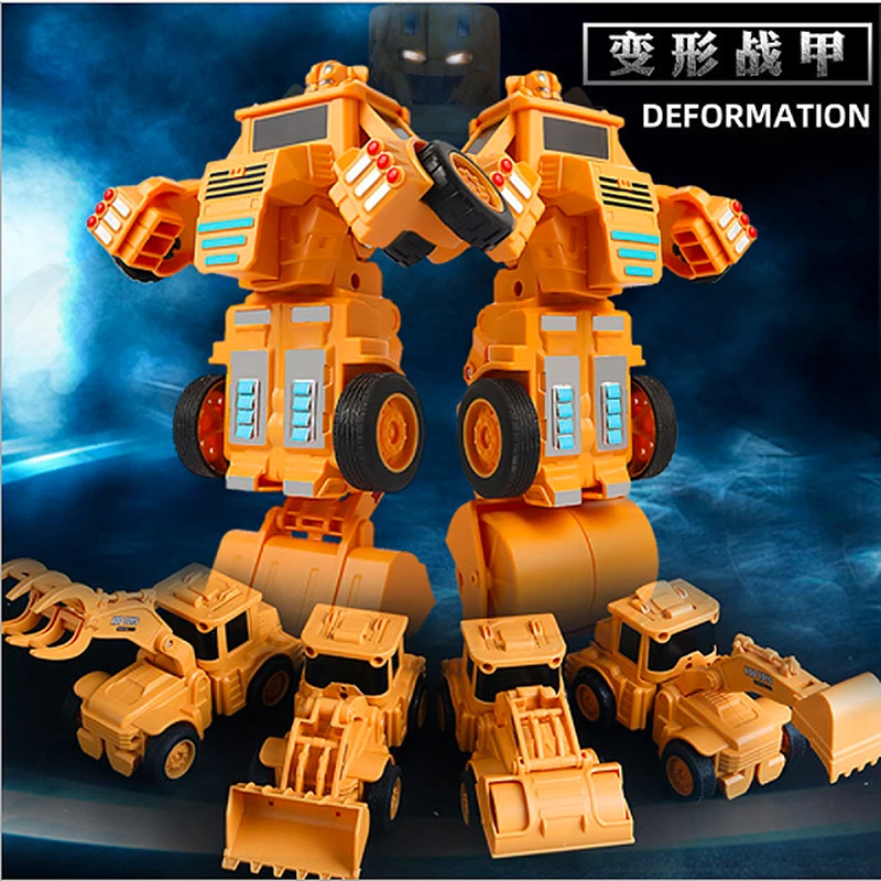 Цельнокроеная Миниатюрная модель автомобиля деформирующего двигателя