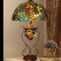 dinning room vintage stained glass tiffany table lamps