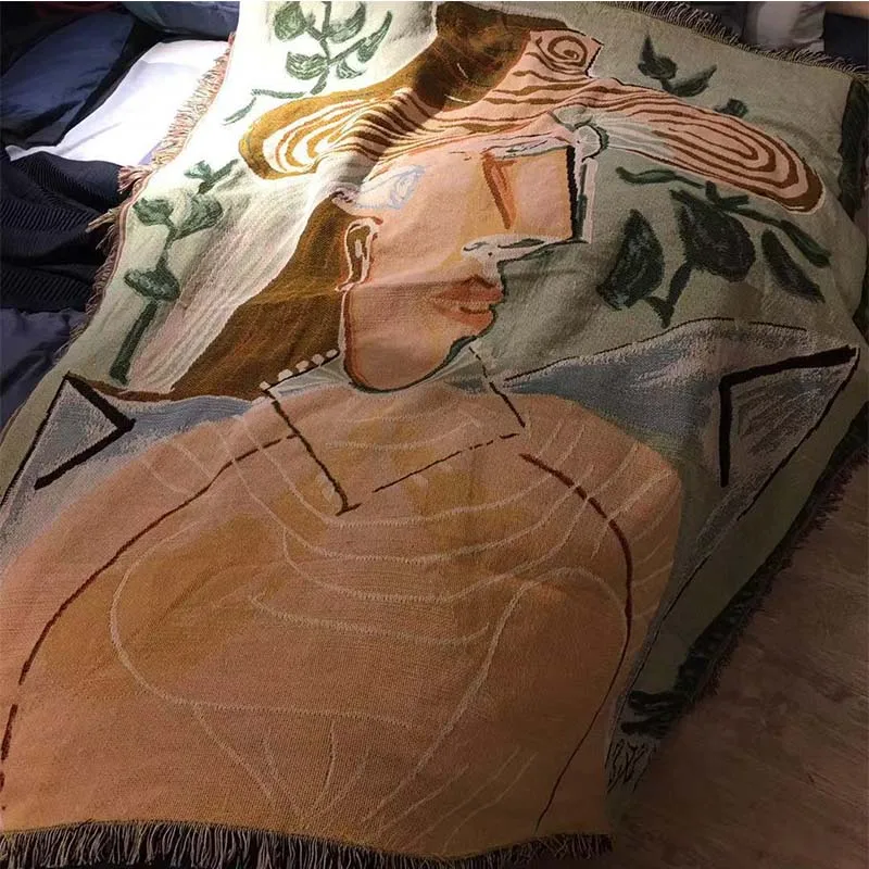 Гобелены в скандинавском стиле для спальни Пикассо абстрактная картина девочек