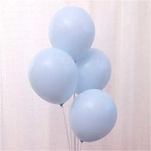 White Blue Hawaiian Balloon Garland Arch Kit with Tropical Palm Leaves for Engagement Wedding Birthday Luau Party Decorations | Дом и сад