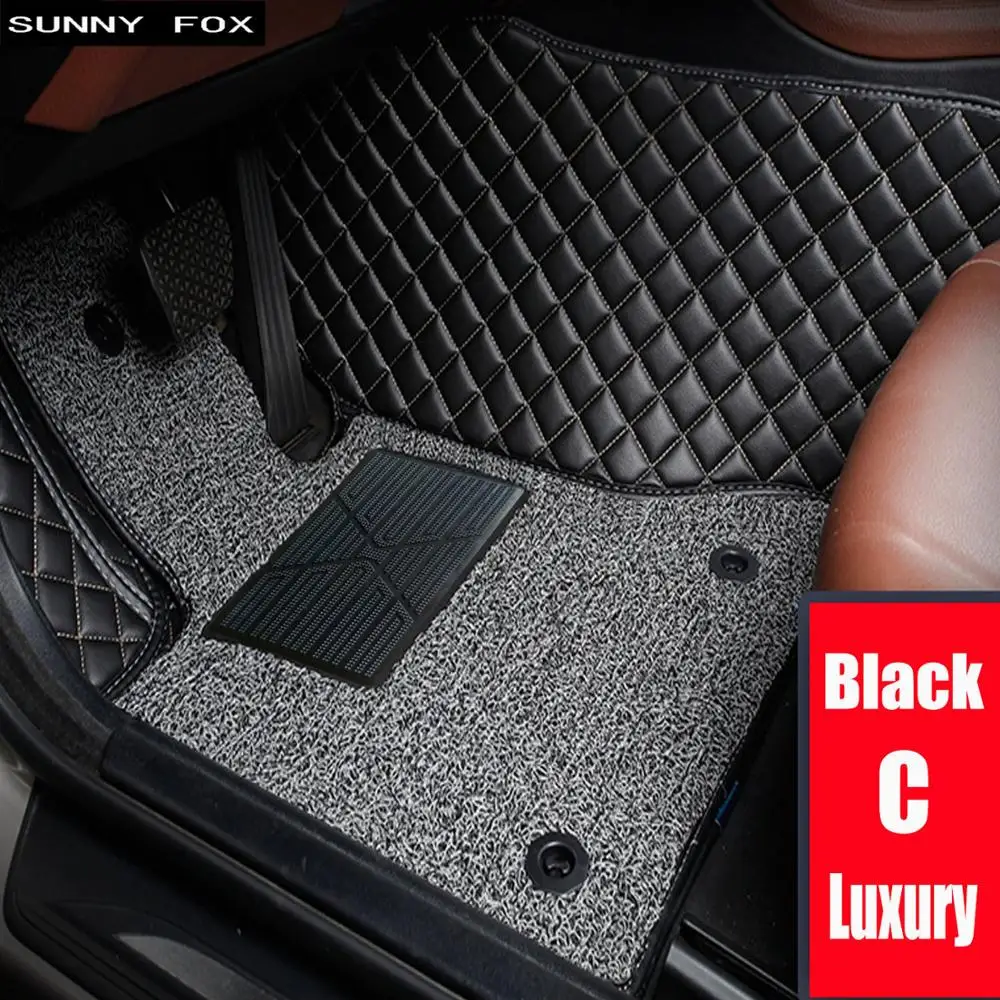 Автомобильные коврики SUNNY FOX для Suzuki Jimny Swift SX4 S cross 5D Водонепроницаемые кожаные