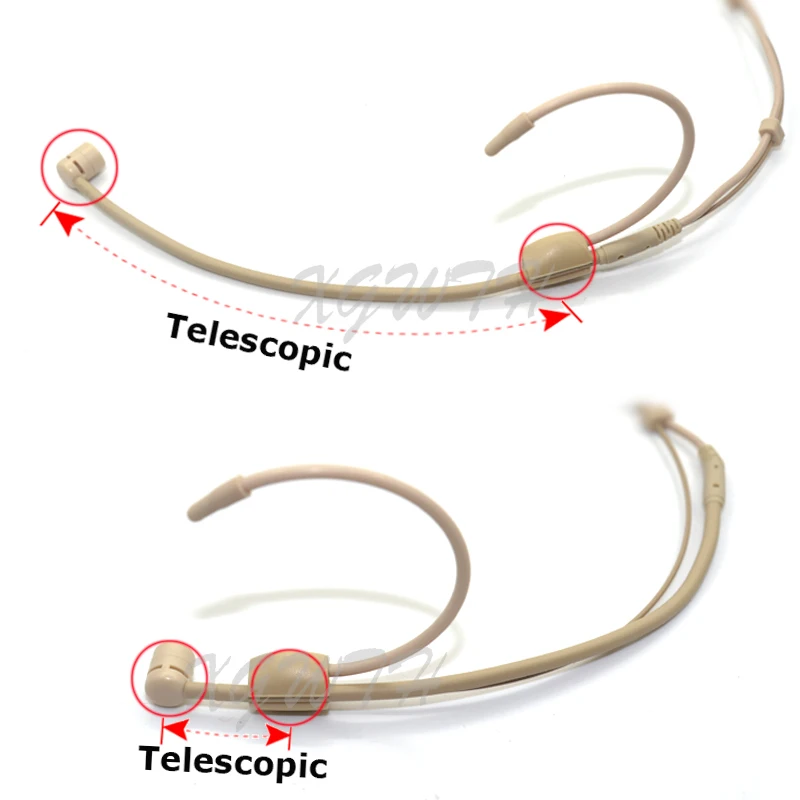 Мононаправленная головная повязка с микрофоном для наушников Shure Sennheiser AKG MiPro Audio