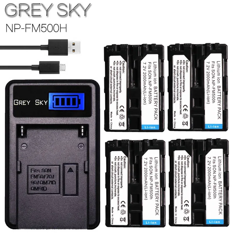 Аккумулятор высокого качества для камеры sony NP-FM500H NP FM500H Sony A57 A58 A65 A77 A99 A550 A560 A580