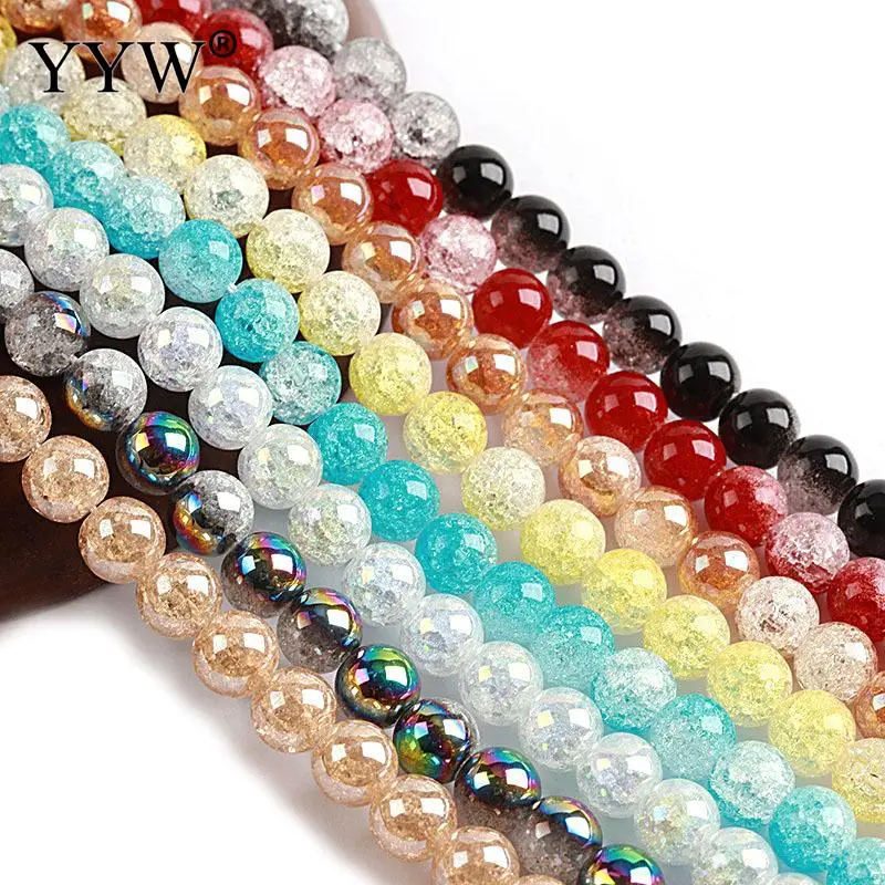

Модные круглые бусины из кварца 6 мм 8 мм 10 мм для самостоятельного изготовления браслетов и ожерелий оптовая продажа 15 дюймов/нитей