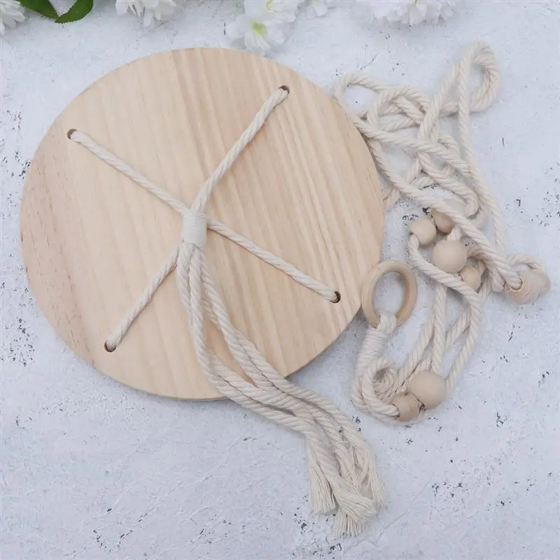 1 шт. держатель для растений элегантный ручной цветочный горшок настенная