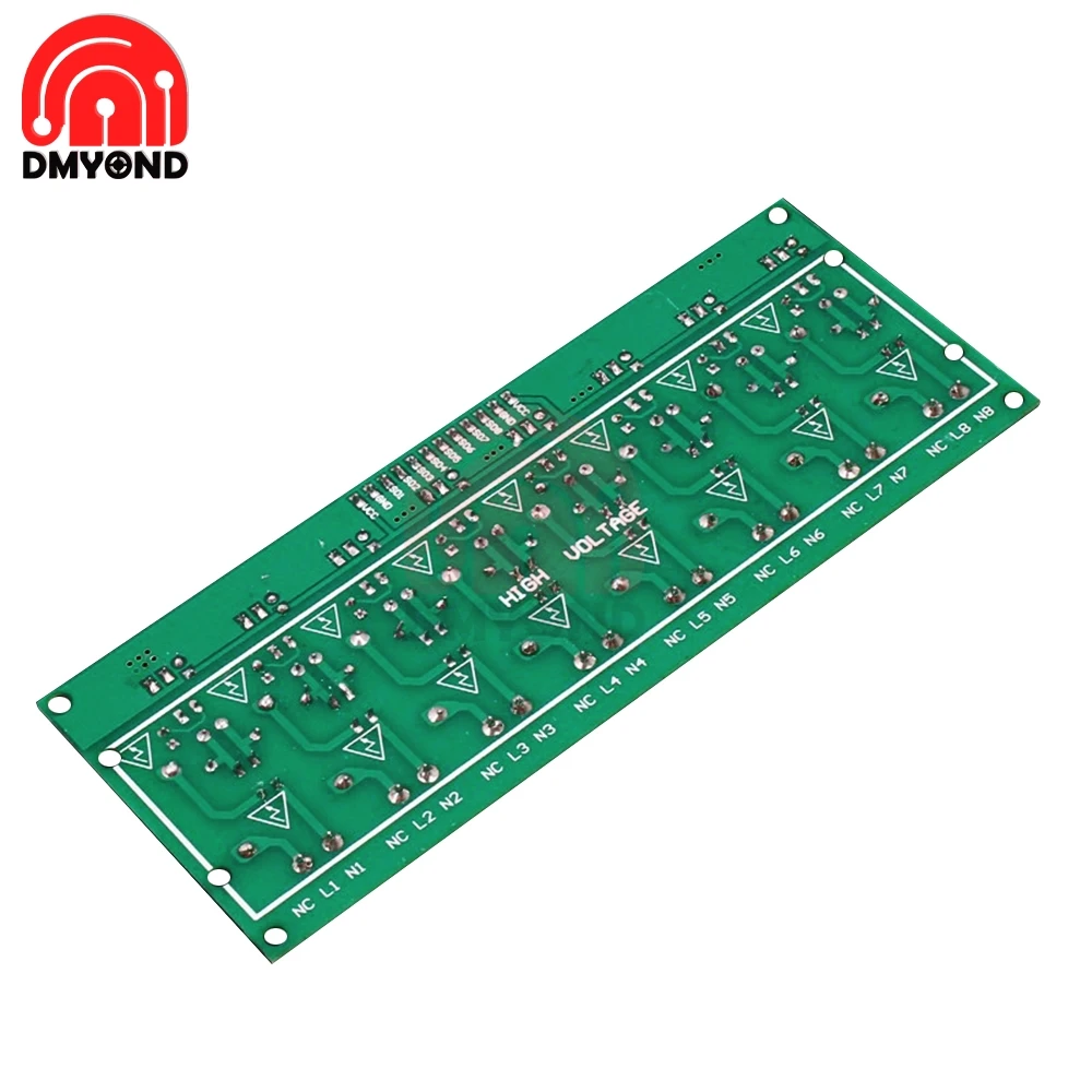 3 в 5 В фотомуфта изоляция напряжение тестовая плата 8 каналов переменного тока 220