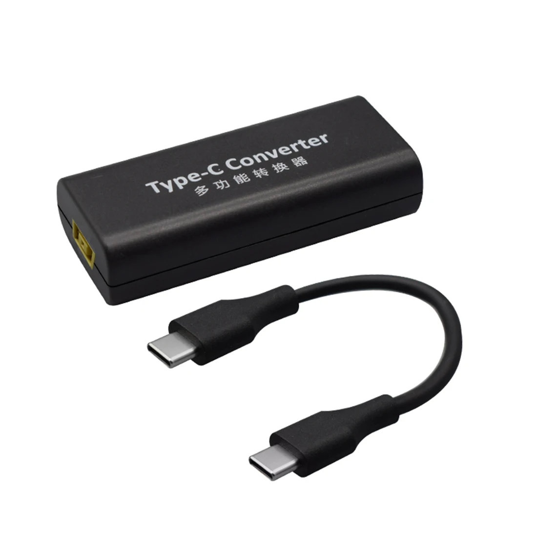 Переходник с Type-C папа на большую квадратную розетку адаптер для ноутбука Lenovo 20 в 2