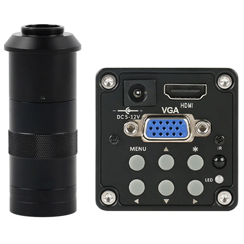 

14 Million 720P HDMI/USB Output Remote Control Industrial Camera 100 Times Lens Electronic Video Microscope