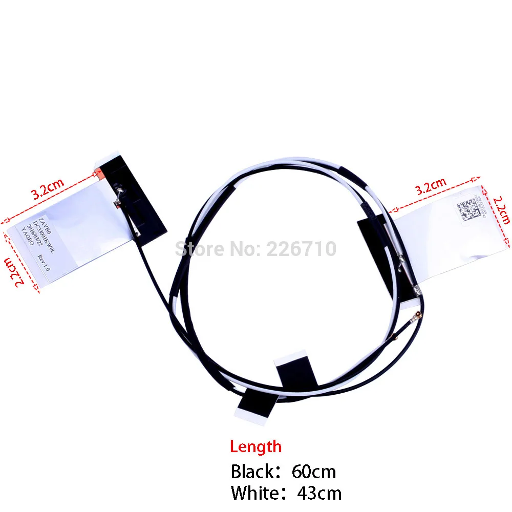 ipex mhf4 245g wifi антенны для 7260 7265 huawei me906e me906v me906j me906c me936 mu736 bcm94352z