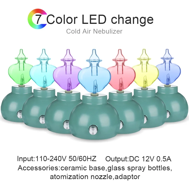 Диффузор керамический стеклянный ароматерапия чистые эфирные масла распылитель