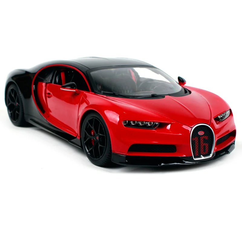 Модель спортивная литая модель Bugatti Chiron Bburago 1/18 1:18 для детей мальчиков и