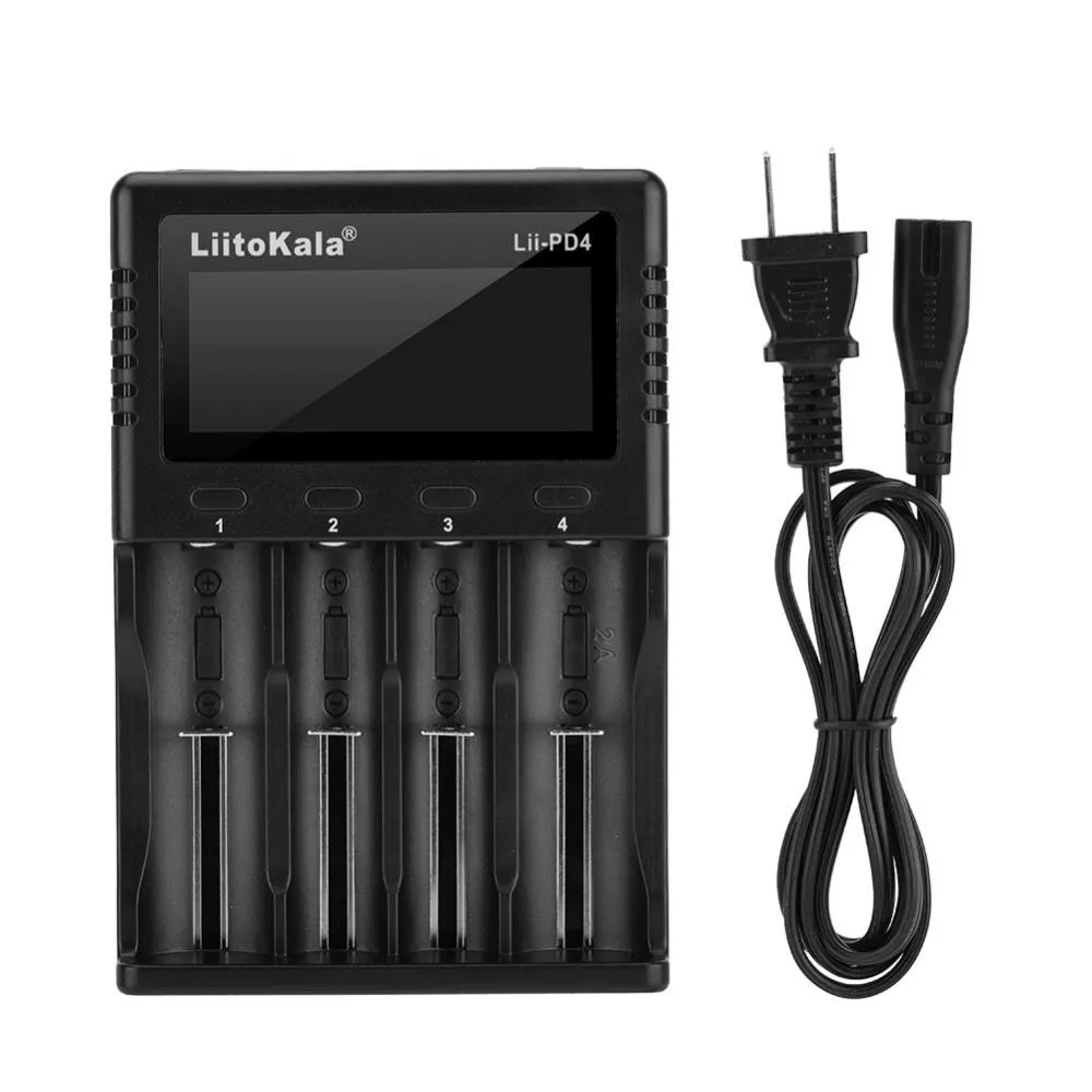Аккумулятор LiitoKala для автомобиля AA 18650 18350 14500 LiFePO4 литиевый USB | Электроника