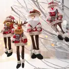 Милые новогодние куклы, Дед МорозСнеговикЛось, украшения для рождественской елки для дома, Рождество 2022, подарок для детей