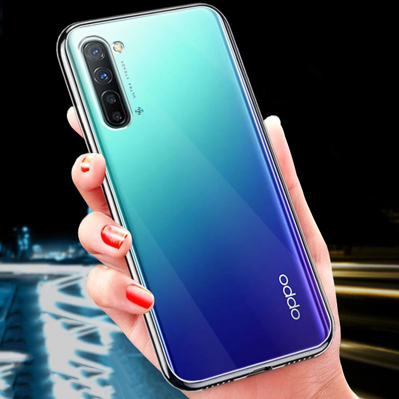 Прозрачный чехол для OPPO Reno 4 Pro 3 5G 2Z 2F ACE 2 10X Zoom мягкий силиконовый из ТПУ Z F защитный