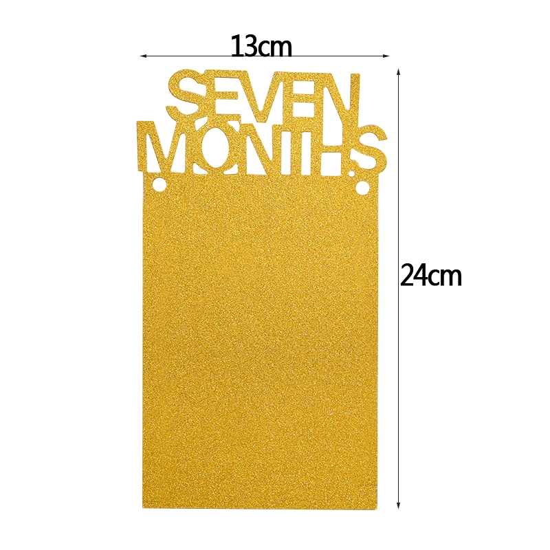 Детский баннер на день рождения 12 месяцев фотофлажки с памятью 1-й украшение