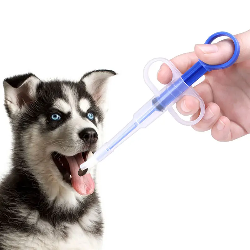 

Pet Dog Cat Puppy Treats Given Medicine Control Rods Feeding Kit Pills Dispenser Home Pet Food Feeder Container Supplies HK3