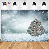 yeele christmas tree light bokeh backgrounds for photography winter snowman gift baby newborn portrait photo backdrop photocall