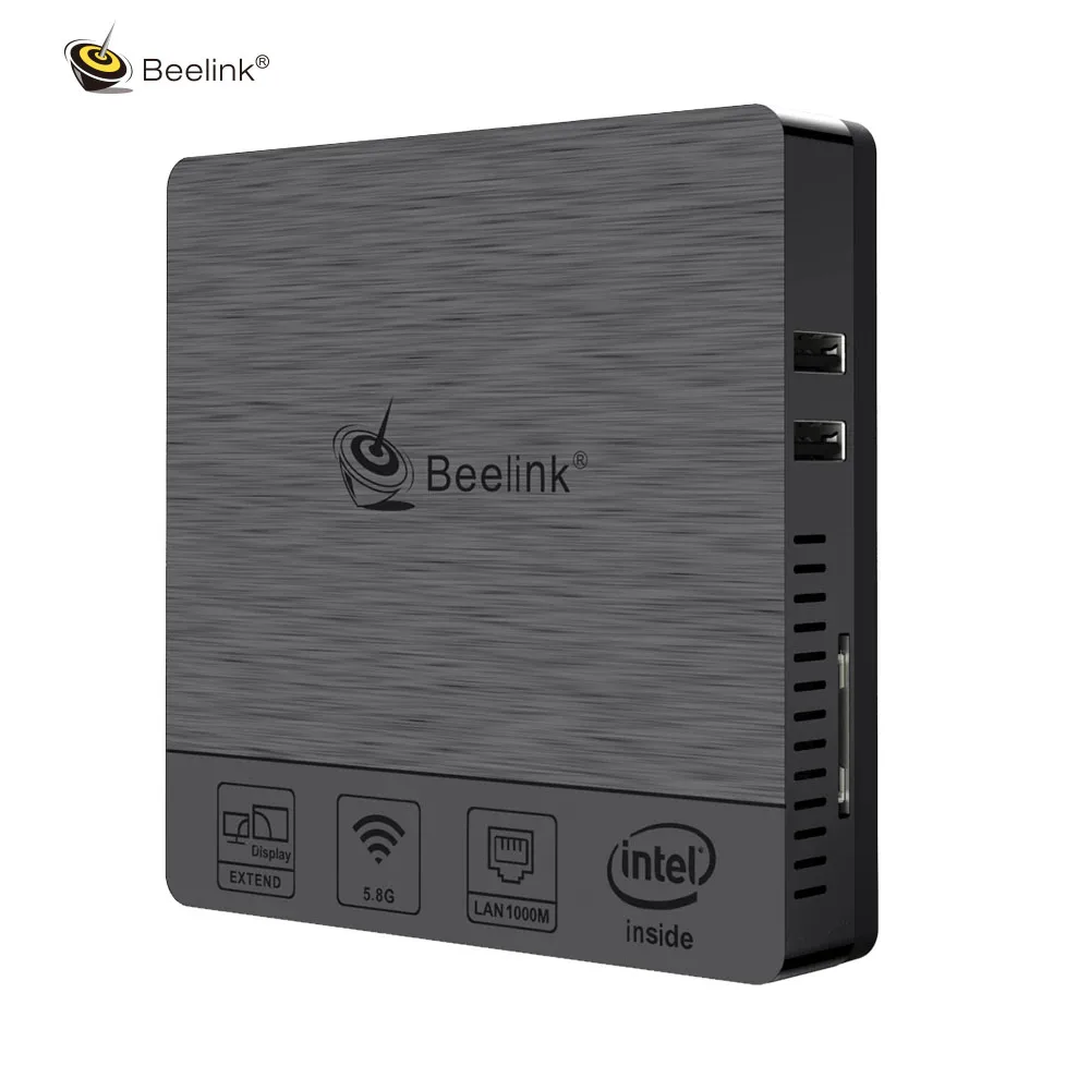 Beelink BT3 Pro II windows10 мини ПК 4 Гб Оперативная память 64 Встроенная ядерным процессором