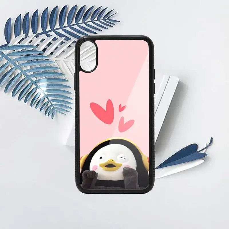 

Penguin Pengsoo cute animal high quality Phone Case shell PC for iPhone 11 12 pro XS MAX 8 7 6 6S Plus X 5S SE 2020 XR