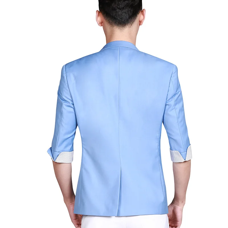 Маленький мужской костюм с рукавами средней длины для отдыха семь очков