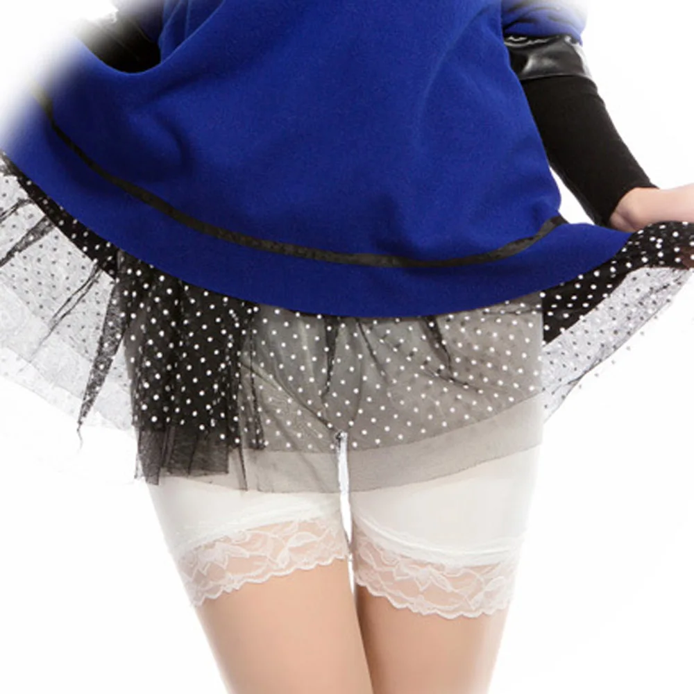 Женские кружевные плотные трусы мягкие под юбку Шорты Модальные боксеры нижнее