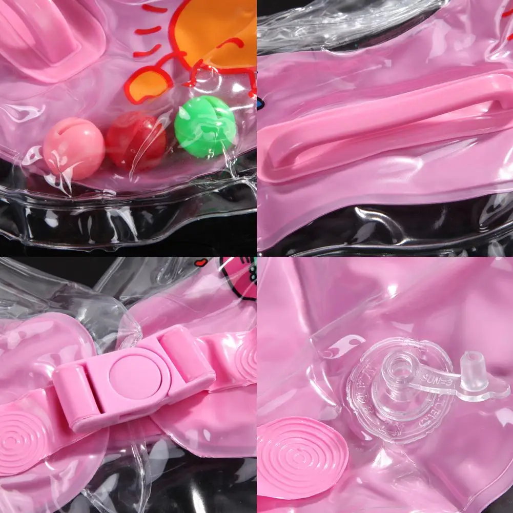 Кольцо на шею для новорожденных безопасное Надувное плавающее кольцо бассейна