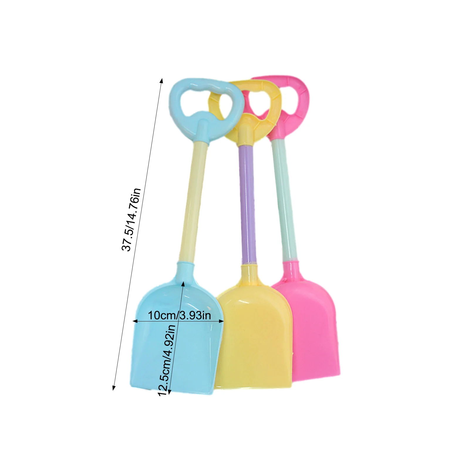 

1pc Plastic Beach Sand Shovel Toys Safe Spades Gardening Digging Play Sand Tool Summer Seaside Sand Shovel Beach Toy For Child
