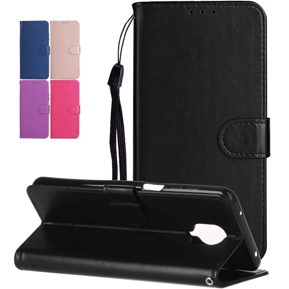Однотонный Чехол бумажник для Samsung Galaxy A51 A71 A10 A20 A40 A50 A70 A6 A8 S20 Ultra S20Fe S10E S10 S9 S8 Plus S7