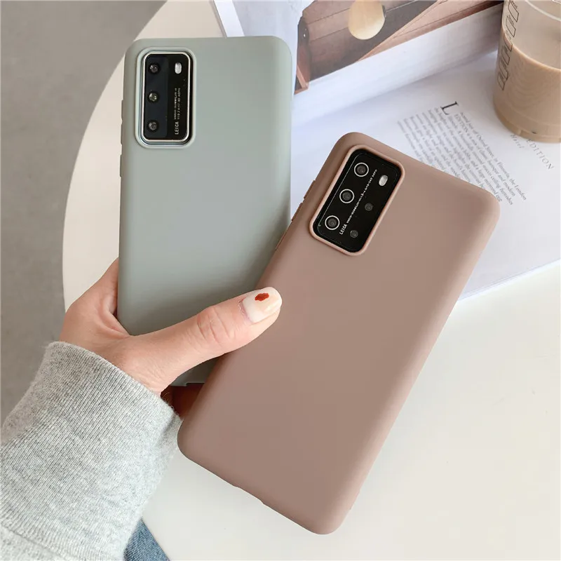Силиконовый чехол для samsung galaxy a50 a70 a30 a40 a20 a10 a51 a71 a21 a31 a41 a10s a7 2018 матовый | Мобильные