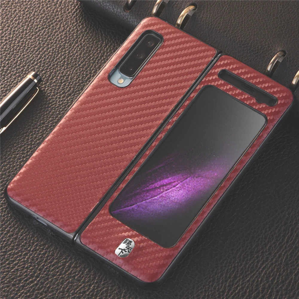 

For Samsung Galaxy W20 W2020 Fold F9000 Phone Protective Case Luxury PU Leather Mobile Phone Back Cover Shell