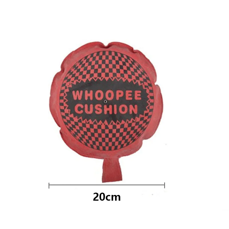 

20cm Kids Funny Prank Toys Whoopee Cushion Jokes Gags Pranks Maker Trick Fart Pad Pillow For Children Adult Toy Halloween Gifts