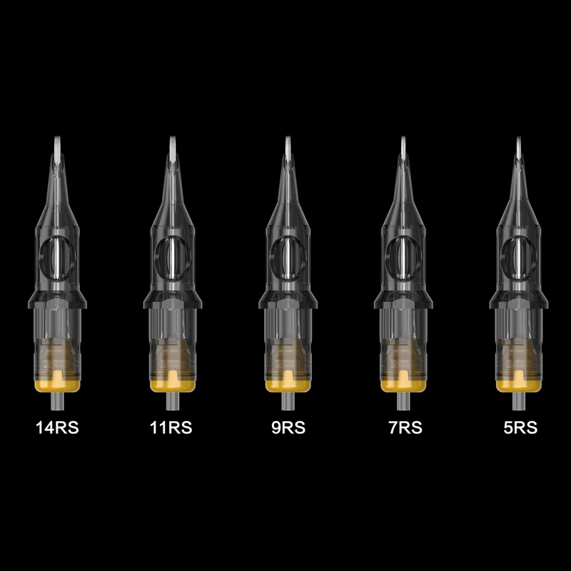 Новинка! Профессиональные Одноразовые #12 стандартные 14RS тату иглы картриджи (14