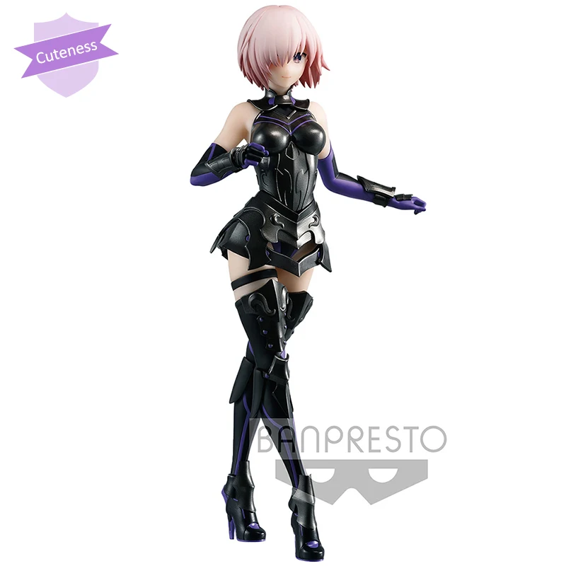 

Original Banpresto Anime Figure Fate Fgo Mash Kyrielight Shield Lady PVC Colletible Model Toys Doll Servant Figure
