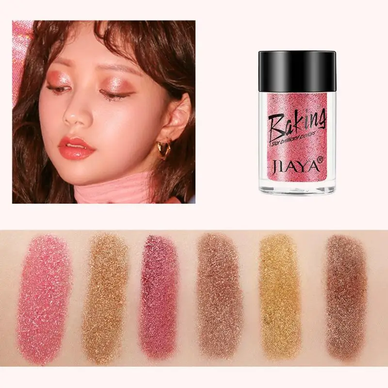 Матовые блестящие тени для век палитра стойкие водостойкие мягкие алмазные