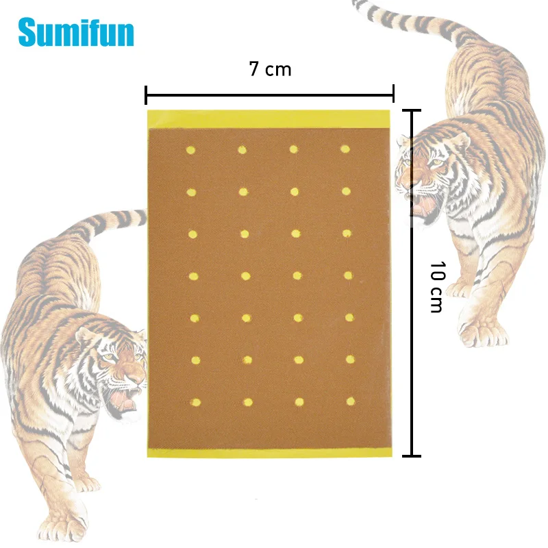 

Sumifun 16pcs/2Bags Tiger Balm Plaster Chinese Herbal Plaster Rheumatoid Arthritis Joint Ache Muscle Back Pain Relief Patch K001