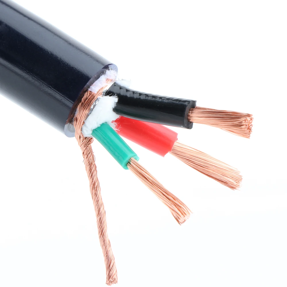 

OCC Single Crystal Copper 10AWG Best Perfprmance AC Power Cord Audio Power Cord Wire Cable Hifi Power Cable