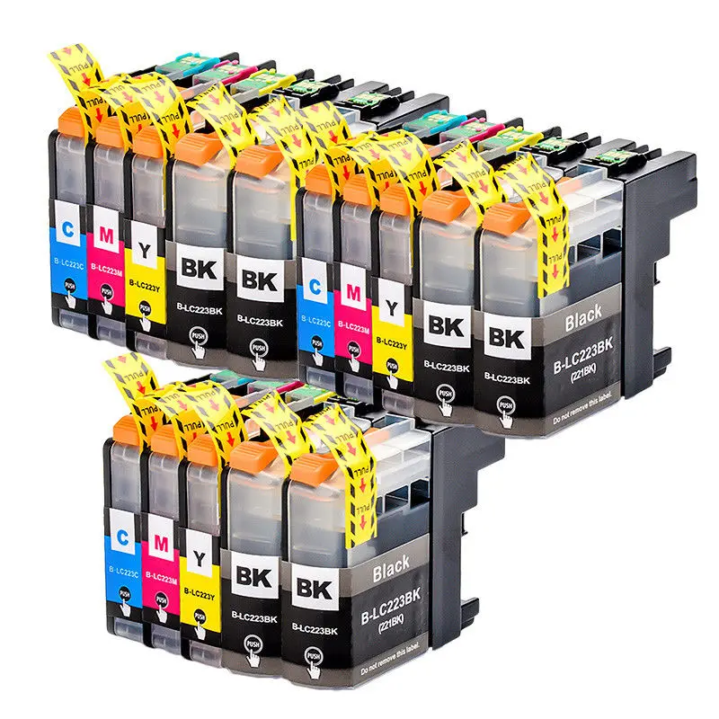 LC223 XL сменный чернильный картридж для Brother DCP-J562DW J4120DW MFC-J480DW J680DW J880DW J4620DW J5720DW J5320DW