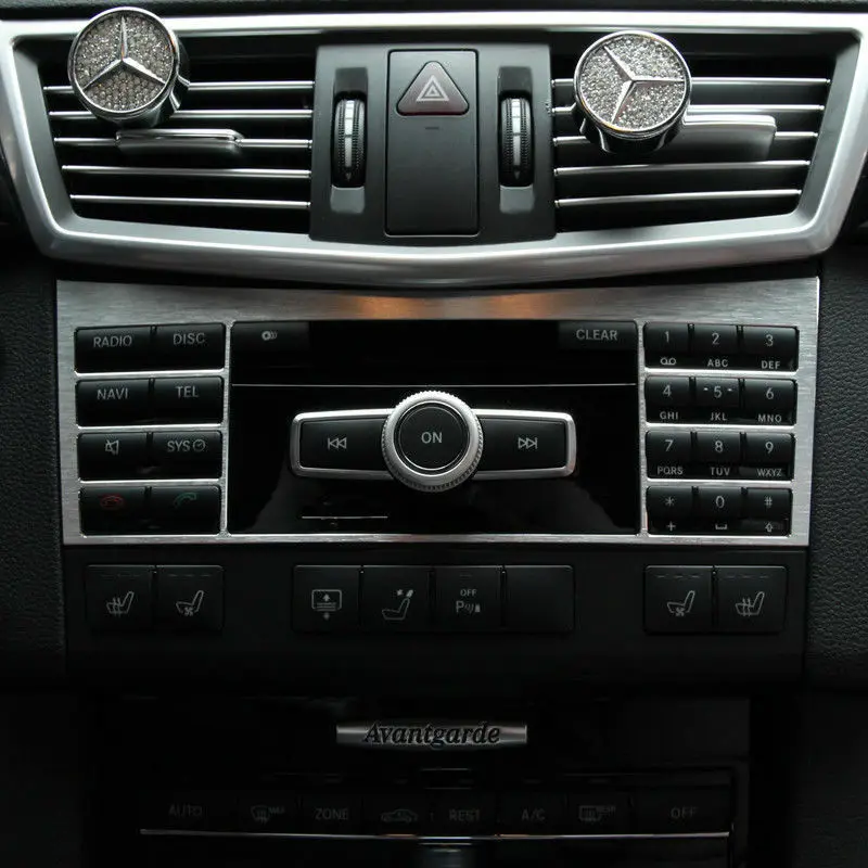 

1 PCS Center Console Button Panel Trim For Mercedes Benz W212 E Class 2010-2015 Car Styling Car Accessories