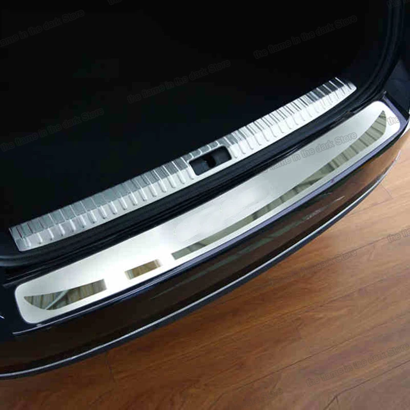 

Lsrtw2017 for Skoda Octaiva Trunk Outside Sill Threshold Trims Interior Accessories Chrome 2014 2015 2016 2017 2018 2019 2020