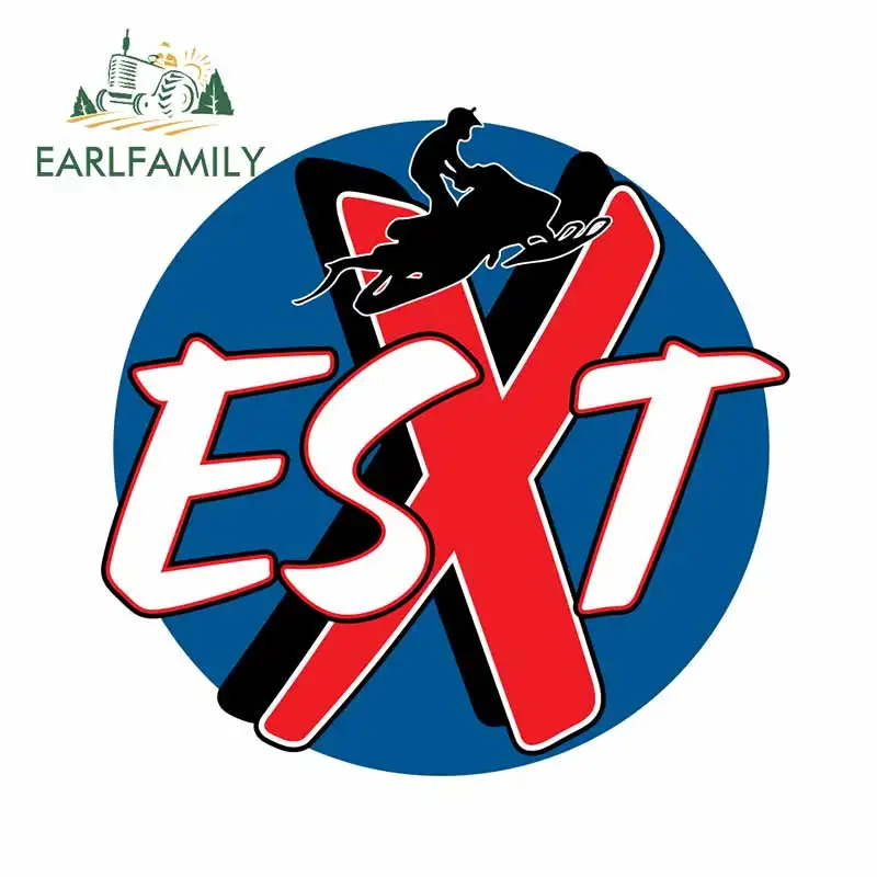 EARLFAMILY 13 см x 12 6 для Esxt санках личность лобовое стекло виниловые наклейки на машину
