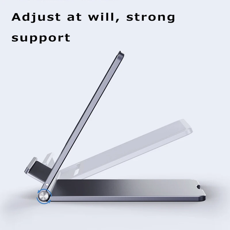 metal desktop tablet holder foldable support portable desk mobile phone holder stand adjustable lifting free global shipping